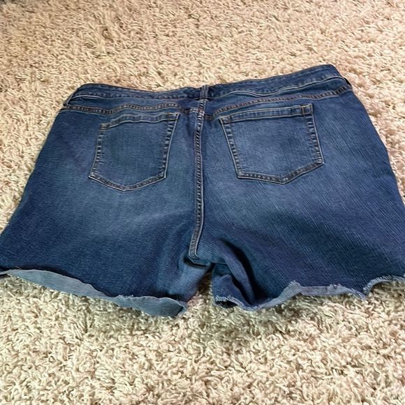 Torrid Distressed Denim Cutoff Shorts 20 - Picture 8 of 12